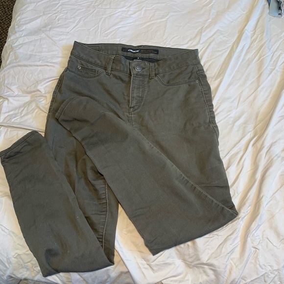 Jordache | Green Denim Jeggings - Picture 1 of 4